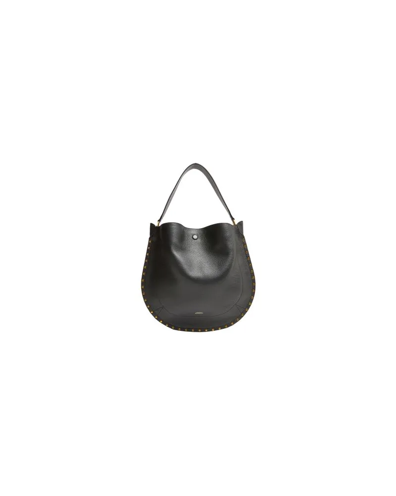 Isabel Marant Hobo-Tasche Oskan Black