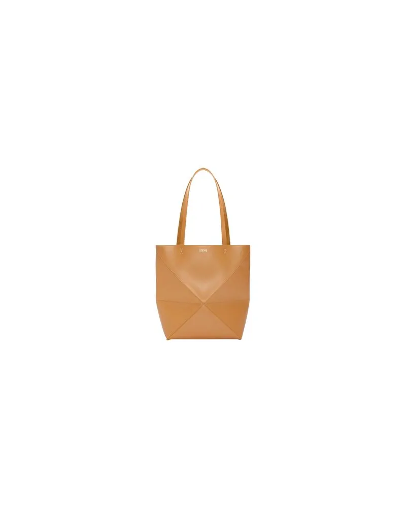 Loewe Cabas-Tasche Puzzle Brown