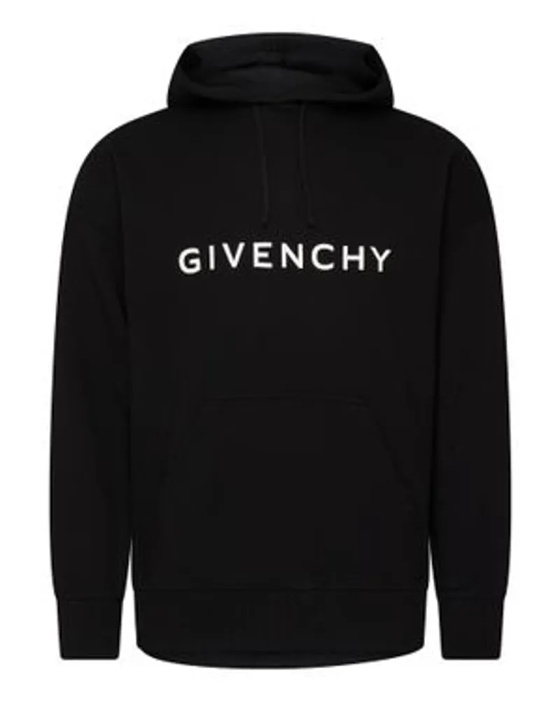 Givenchy Kapuzensweatshirt Slim Fit Givenchy Archetype Black