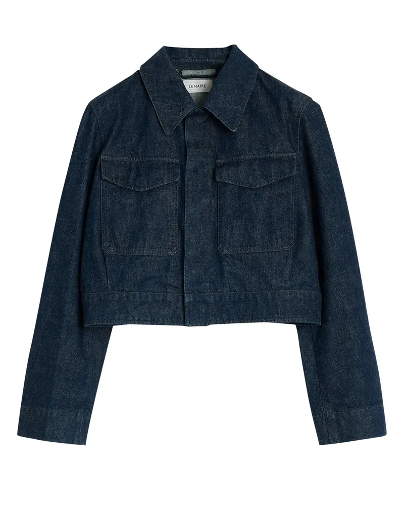 Christophe Lemaire Kurze Jacke mit zwei Taschen 