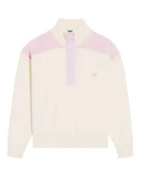 Claudie Pierlot Minimum Sweatshirt Trucker-Kragen Pink