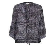 Bedruckte Bluse Tekia