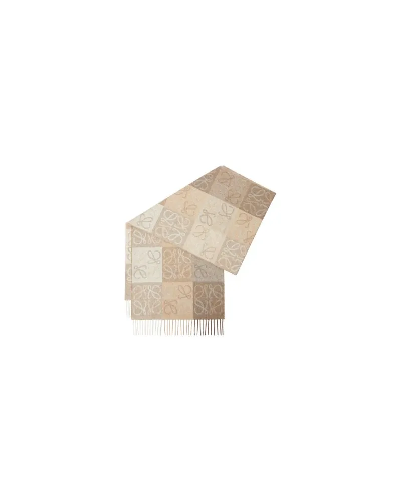 Loewe Schal Anagram White