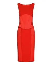 Dolce & Gabbana Wadenlanges Kleid Red