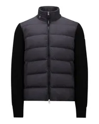 Moncler Jacke im Materialmix Black