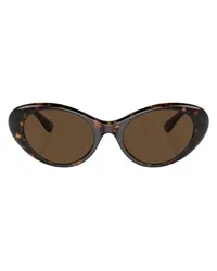 Versace VE4455U Ovale Sonnenbrille Brown