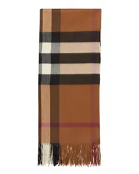 Burberry Oversize-Schal Check Brown