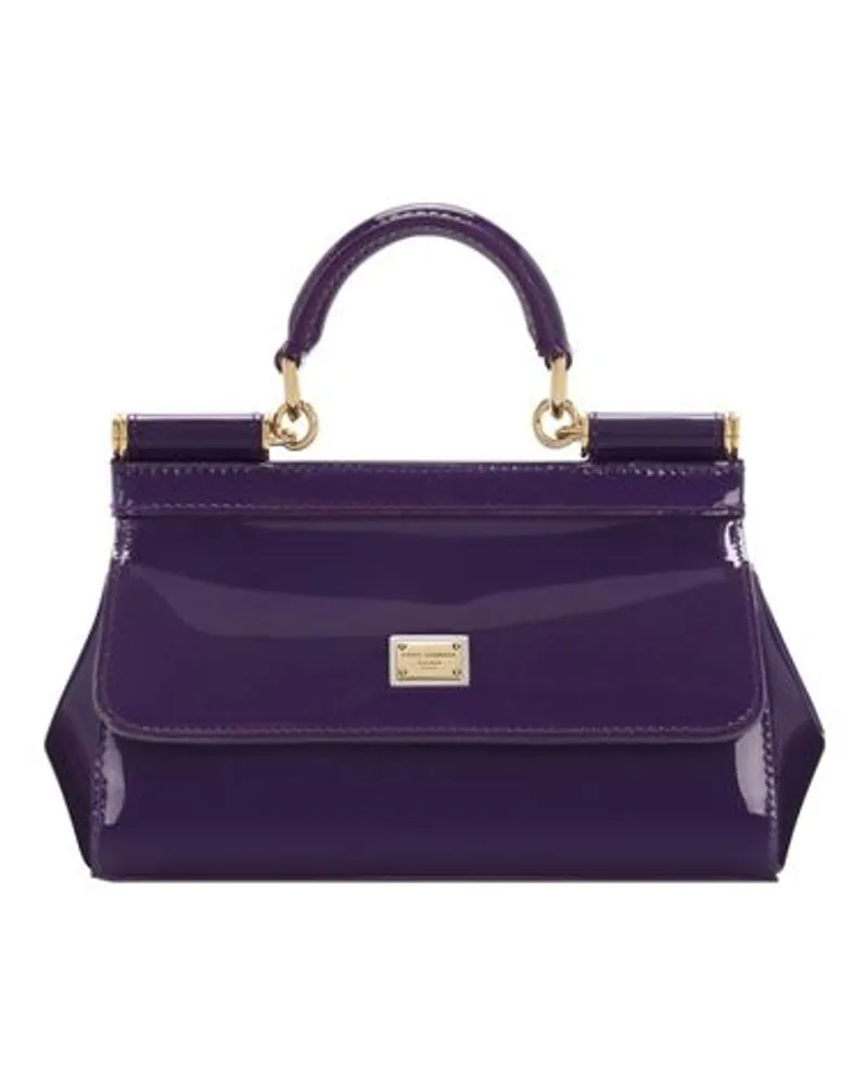 Dolce & Gabbana Kleine Handtasche Sicily Purple