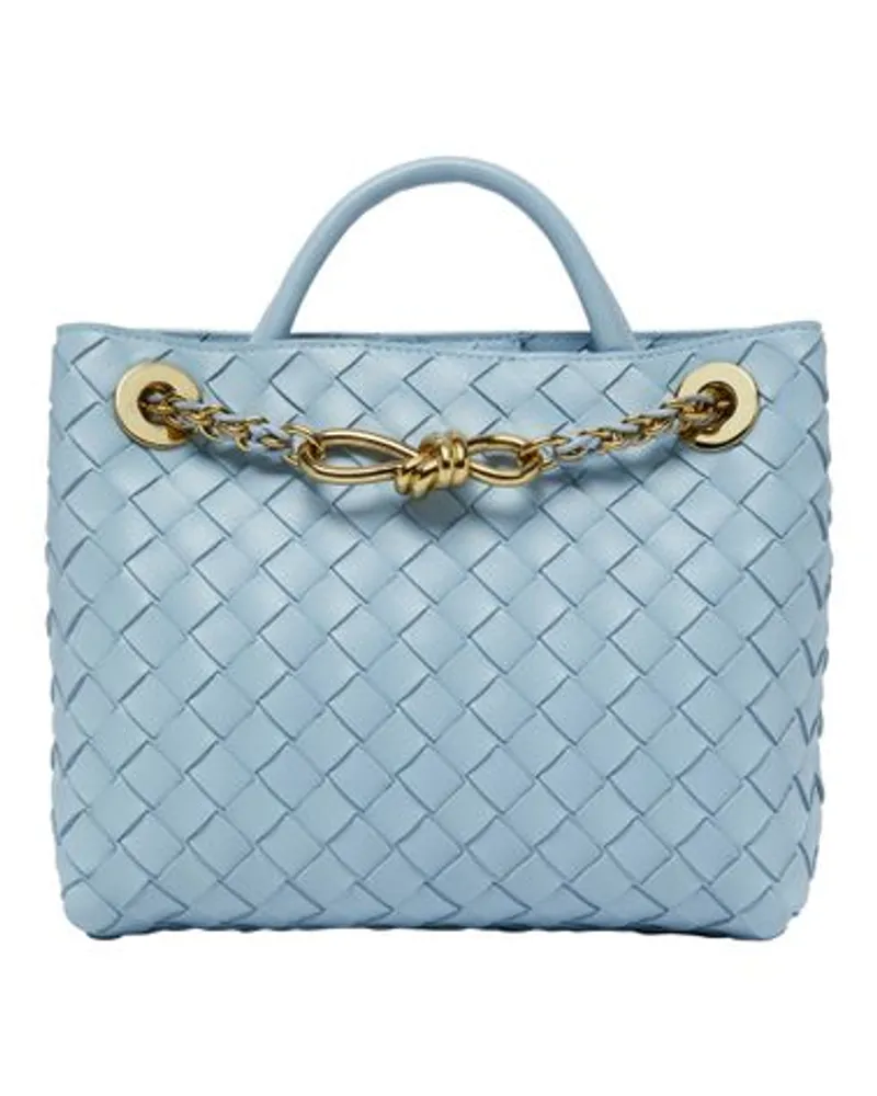 Bottega Veneta Tasche Andiamo im Kleinformat Blue