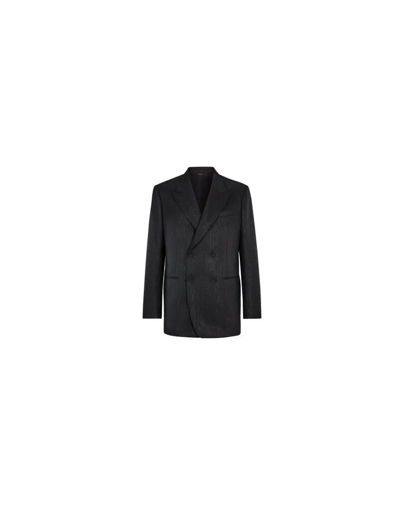 Fendi Zweireihiger Blazer Black