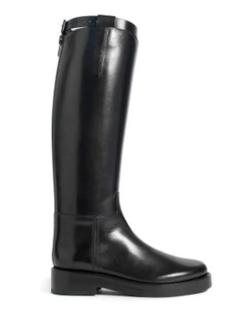 Ann Demeulemeester Reitstiefel Stan Black