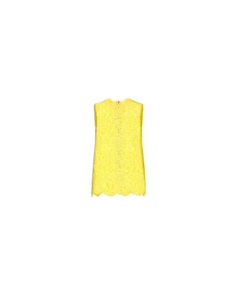 Dolce & Gabbana Top Yellow