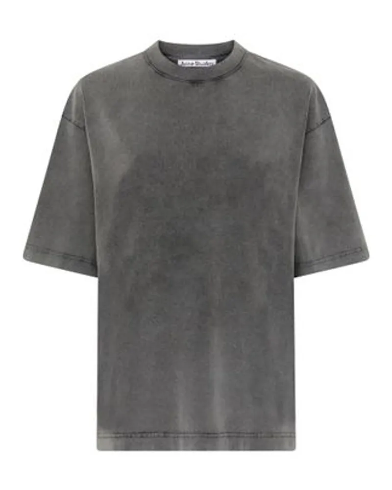 Acne Studios Kurzarm-T-Shirt Black