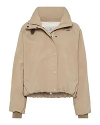 Brunello Cucinelli Jacke mit Monili Beige