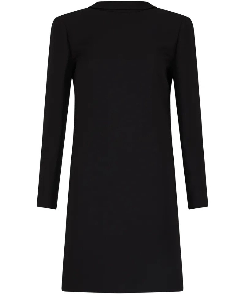 Valentino Garavani Kurzes Kleid aus Couture-Krepp mit Schleifen-Detail 