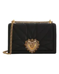 Dolce & Gabbana Große Schultertasche Devotion Black