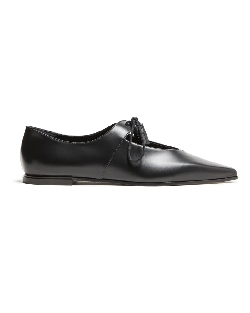 Max Mara Ballerinas mit Schnürung 