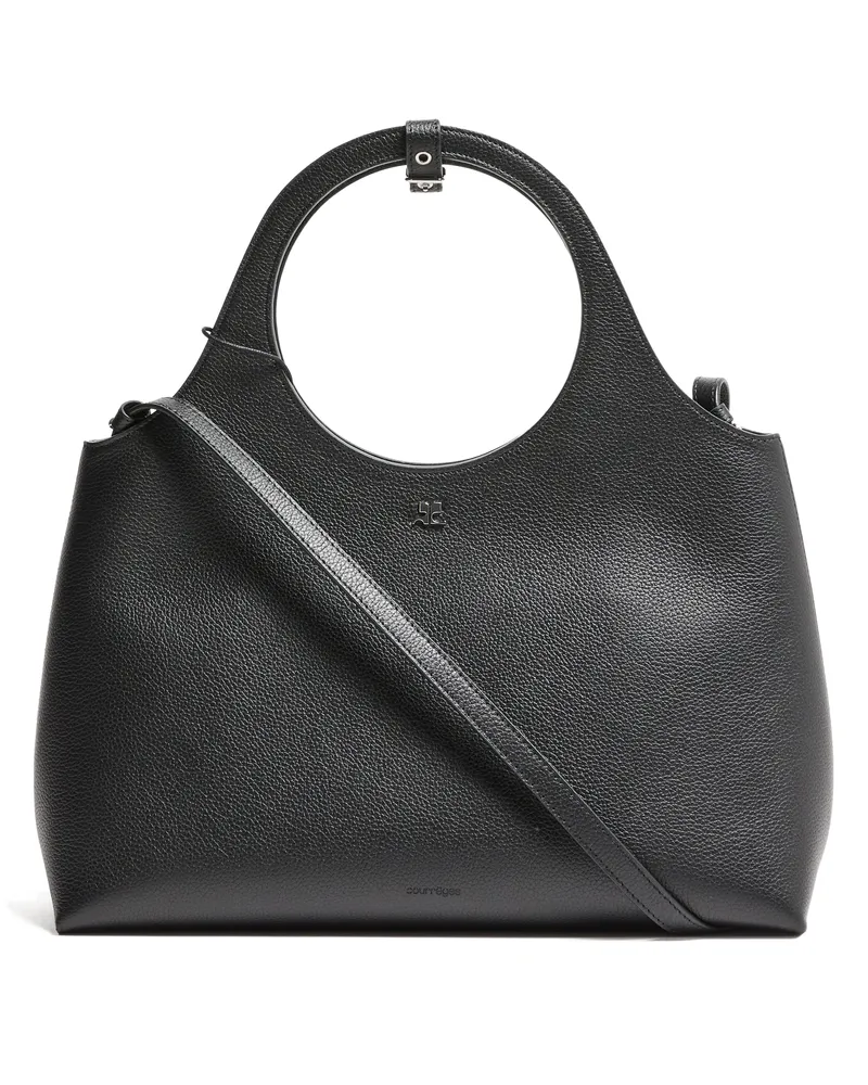 Courrèges Große genarbte Handtasche Holy Day 