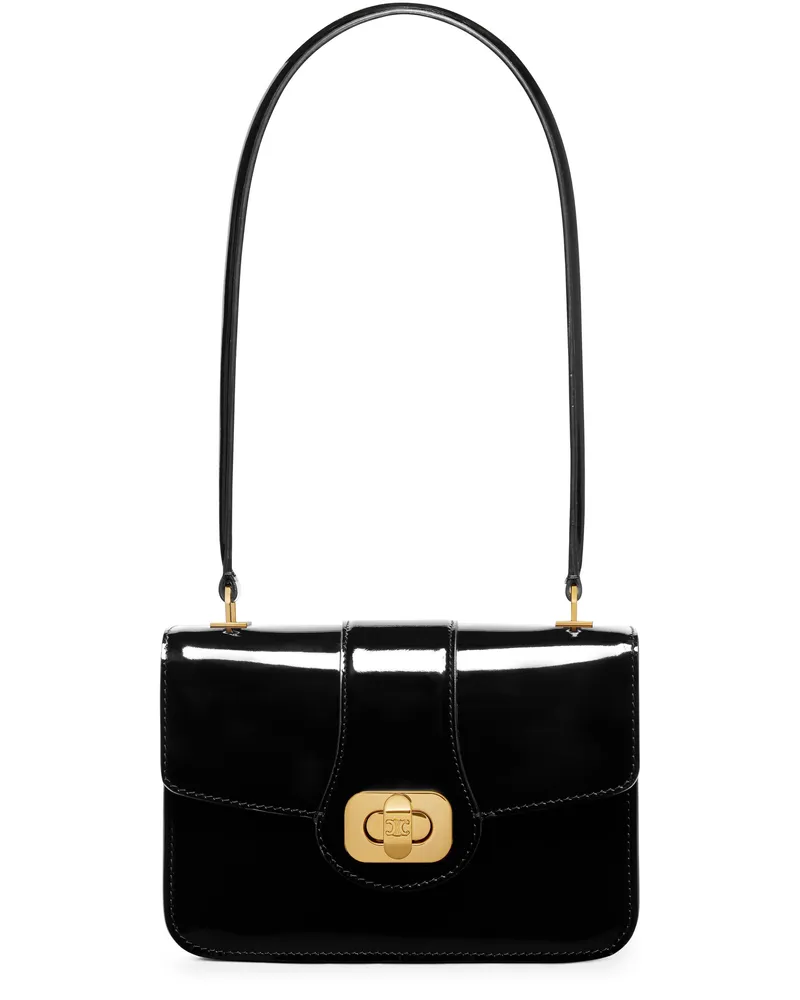 Celine Joséphine Teen Tasche aus Lack-Kalbsleder 