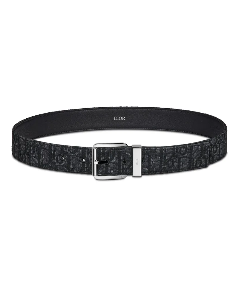 Dior Gürtel  Oblique Black