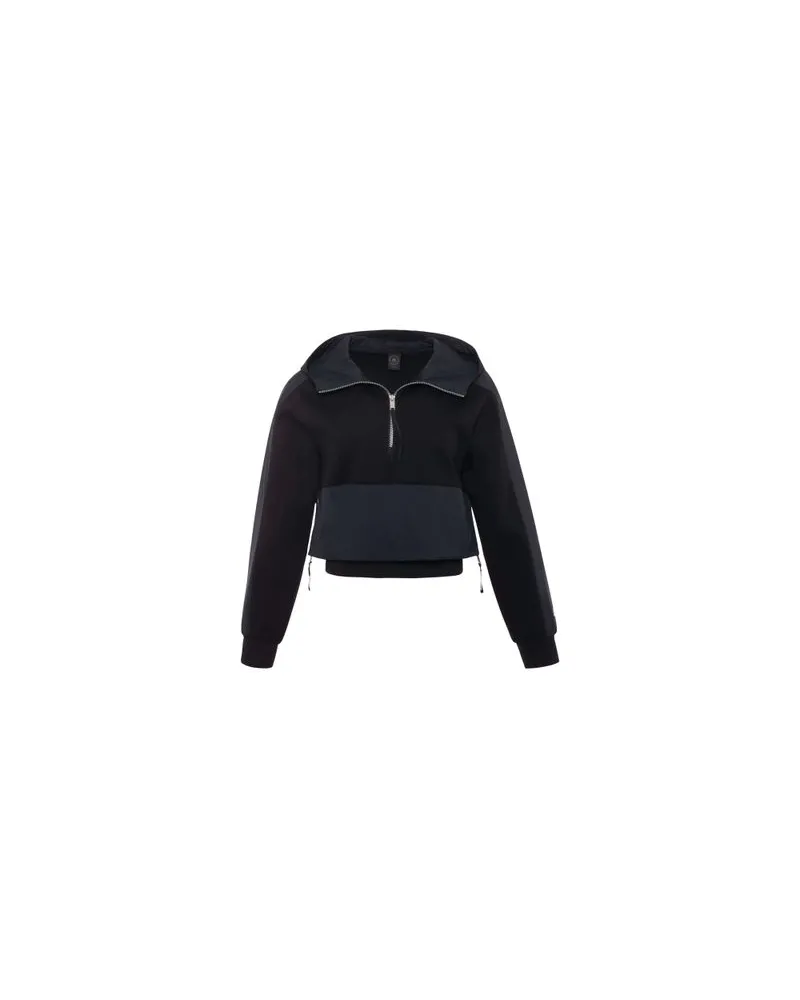 Moose Knuckles Kapuzenpullover Mixmedia Black