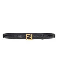 Fendi Gürtel FF Black