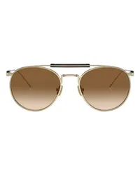 Brunello Cucinelli Sonnenbrille Phantos Gold