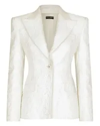 Dolce & Gabbana Jacke Turlington White