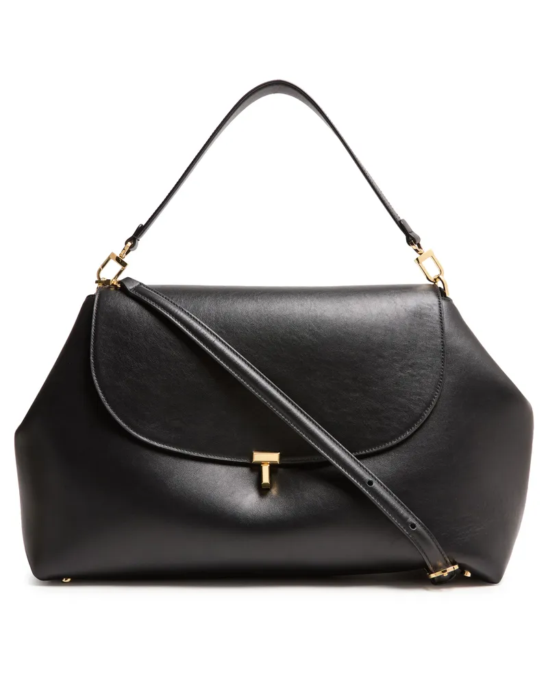 Totême Saccoche-Tasche T-Lock aus Leder 