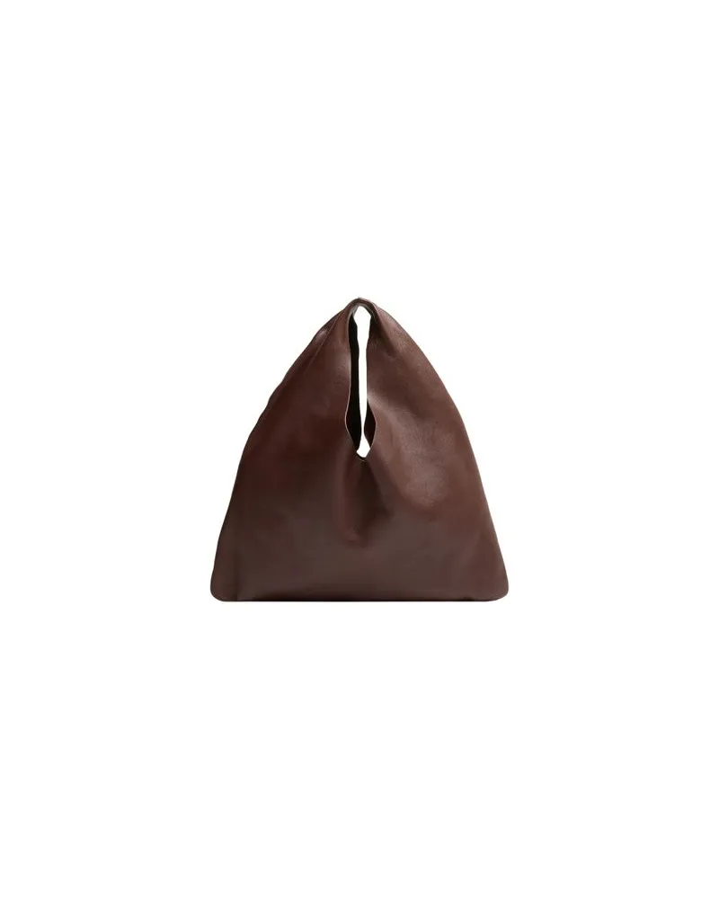 The Row Bindle small shoulder bag Brown