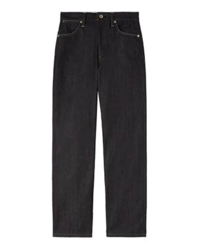 Jil Sander Denim-Hose Blue