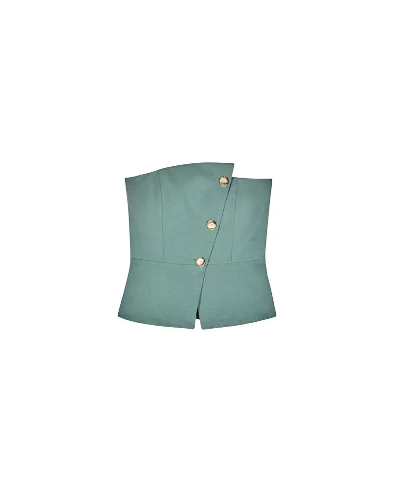 ba&sh Top Gabriella Green