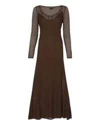 Tom Ford Durchbrochenes Kleid Brown