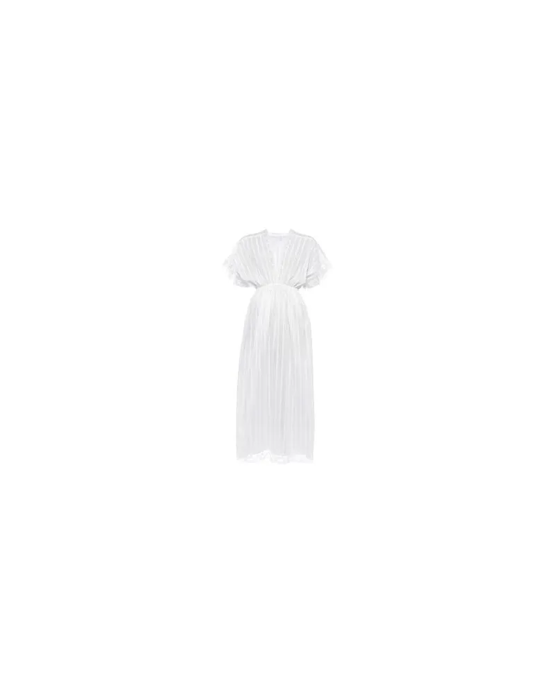 Eres Langes Kleid Douceur White