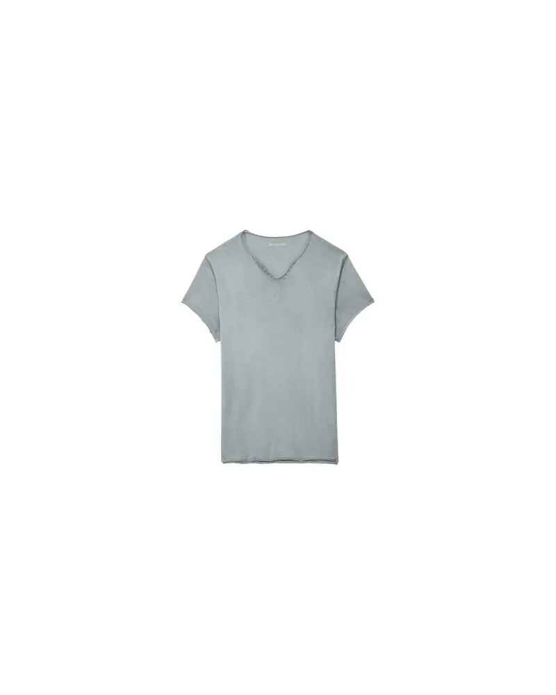 Zadig & Voltaire Henley-Shirt Monastir Pfeil Grey