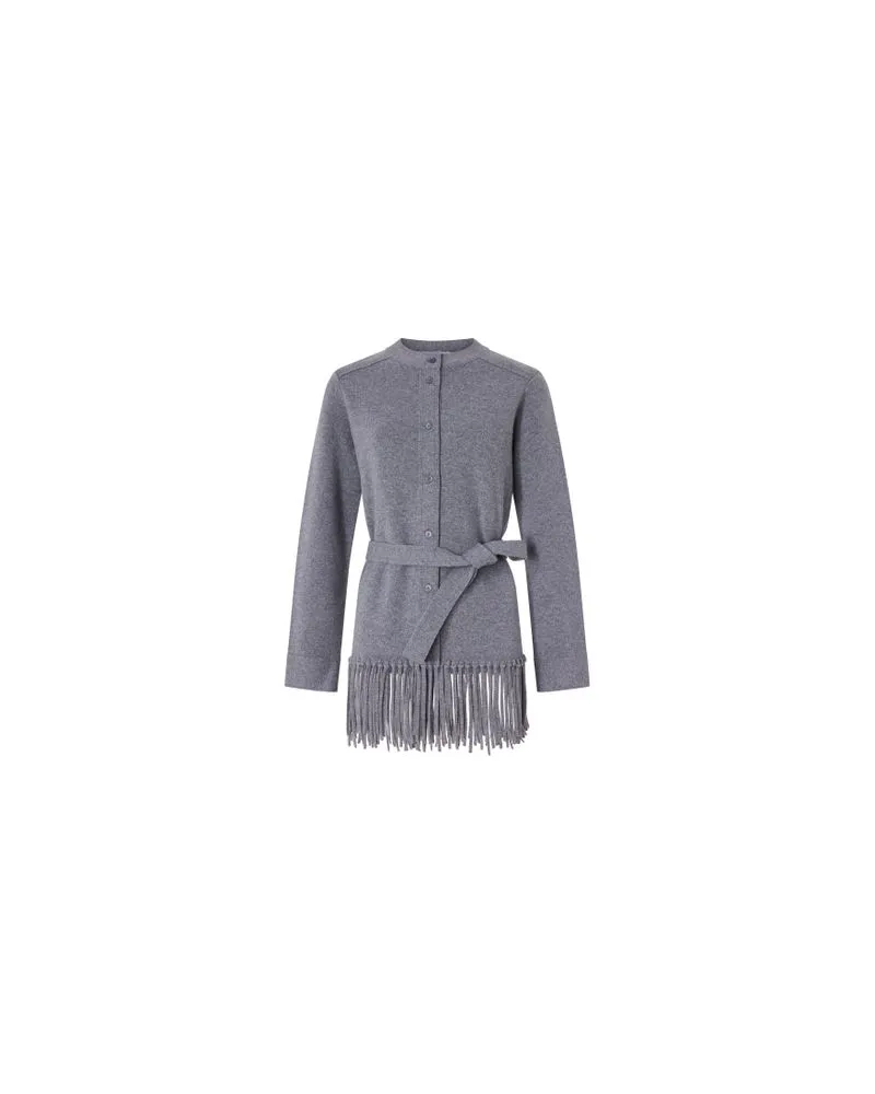 Chloé Mantel mit Gürtel Grey