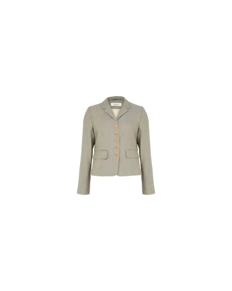 Chloé Lederjacke Grey