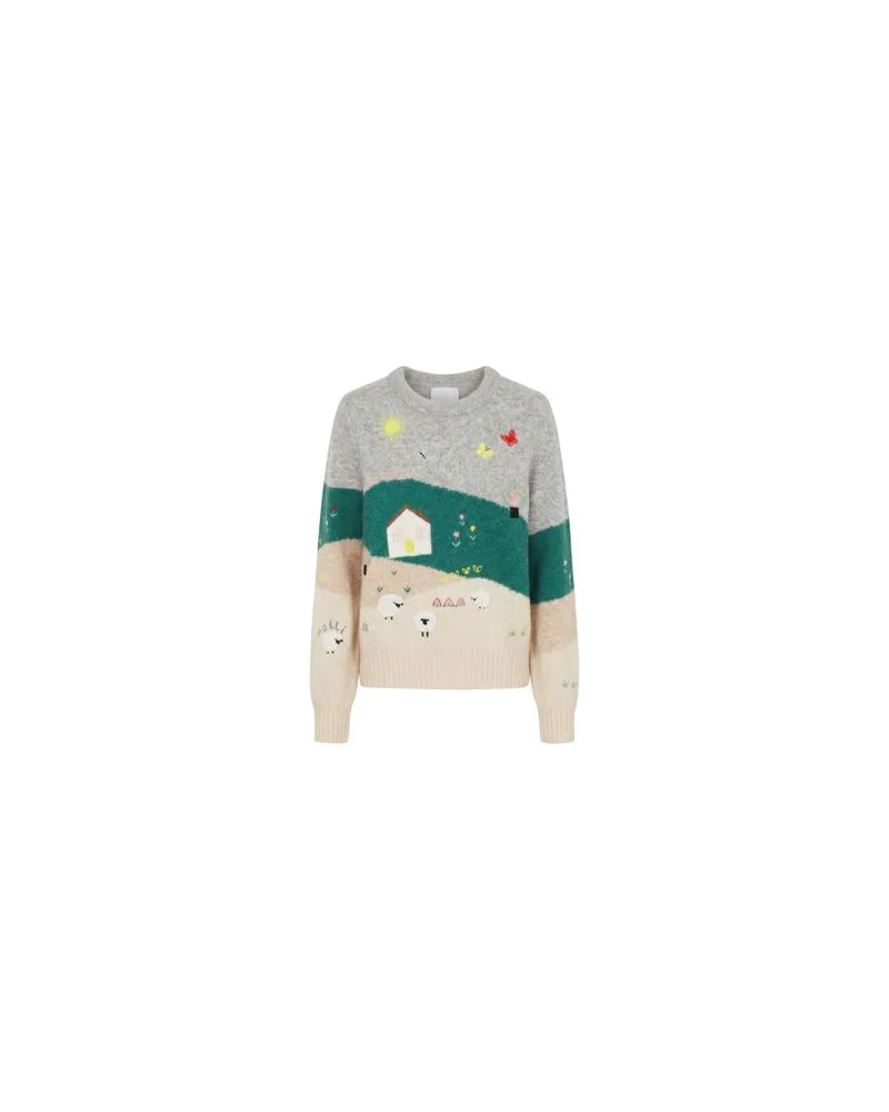Chloé Lederjacke Grey