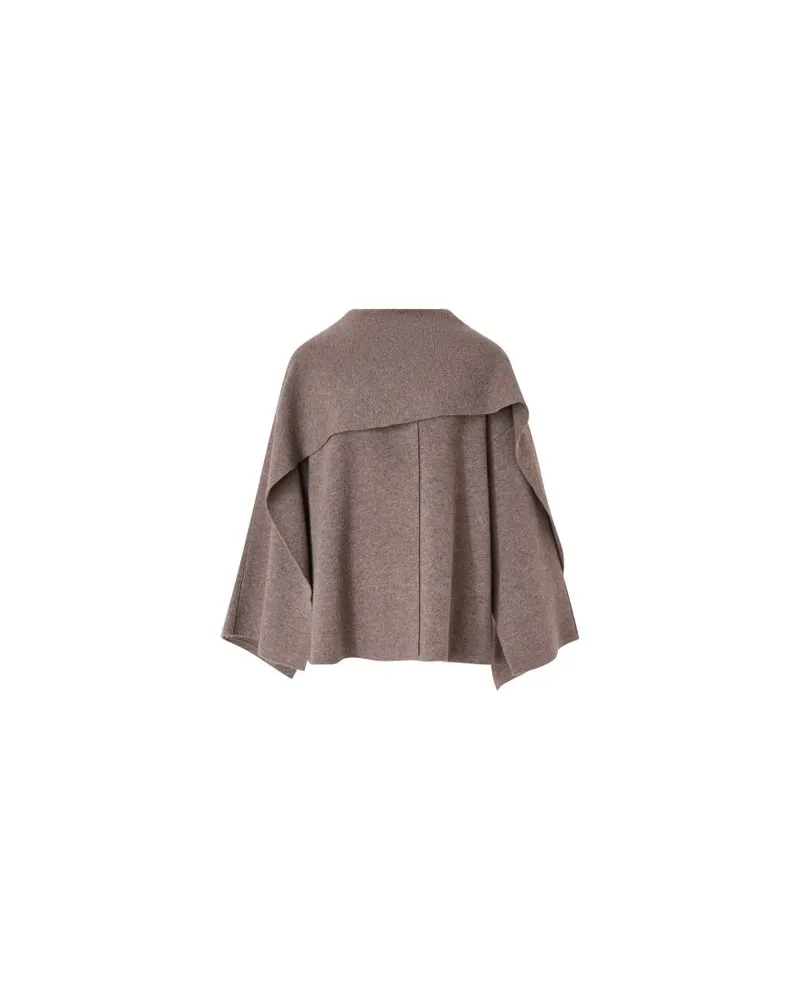 Chloé Mantel mit Gürtel Grey