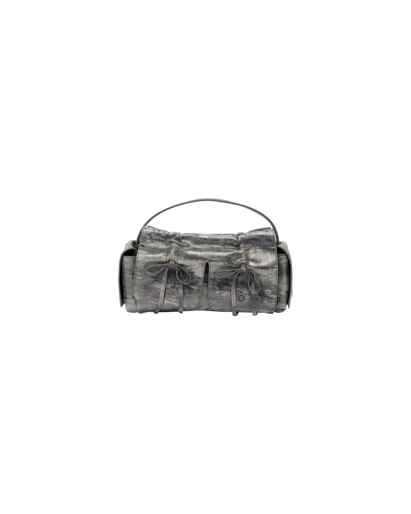 Chloé Lederjacke Grey
