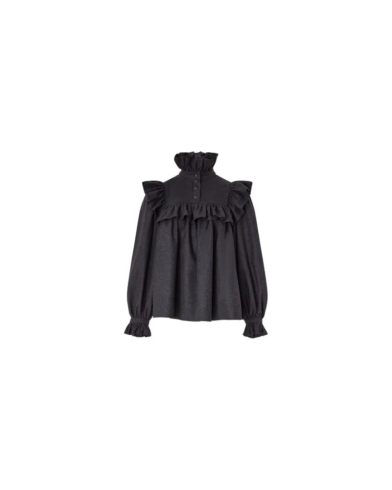KHAITE Große Hobo-Tasche Joan Grey