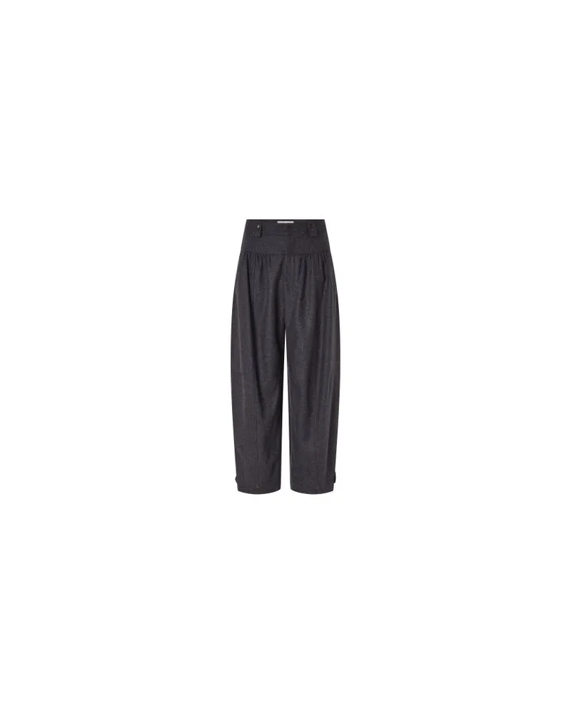 Chloé Mantel mit Gürtel Grey