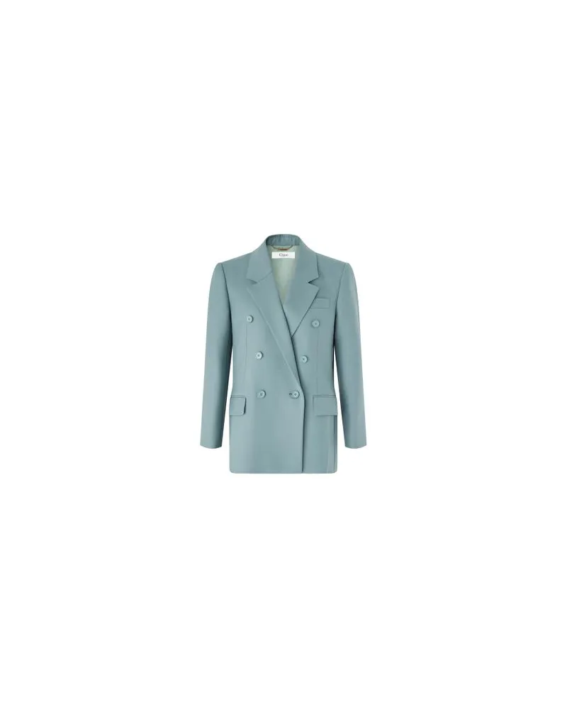 Chloé Lederjacke Grey