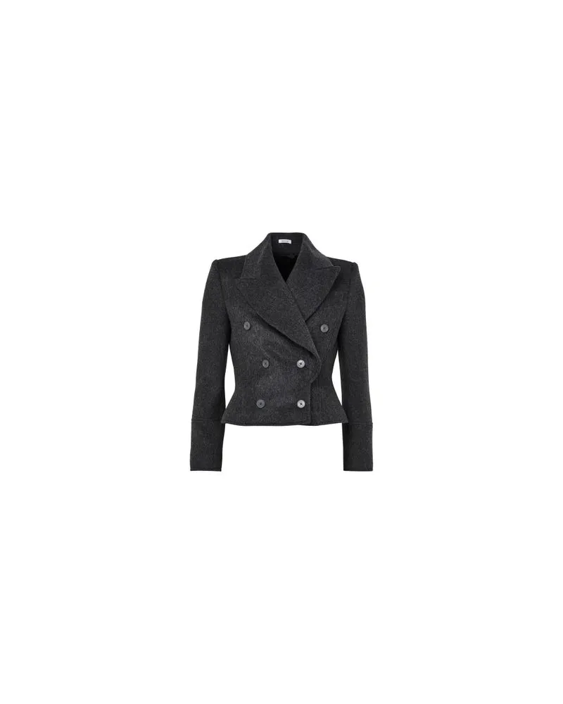 Chloé Lederjacke Grey