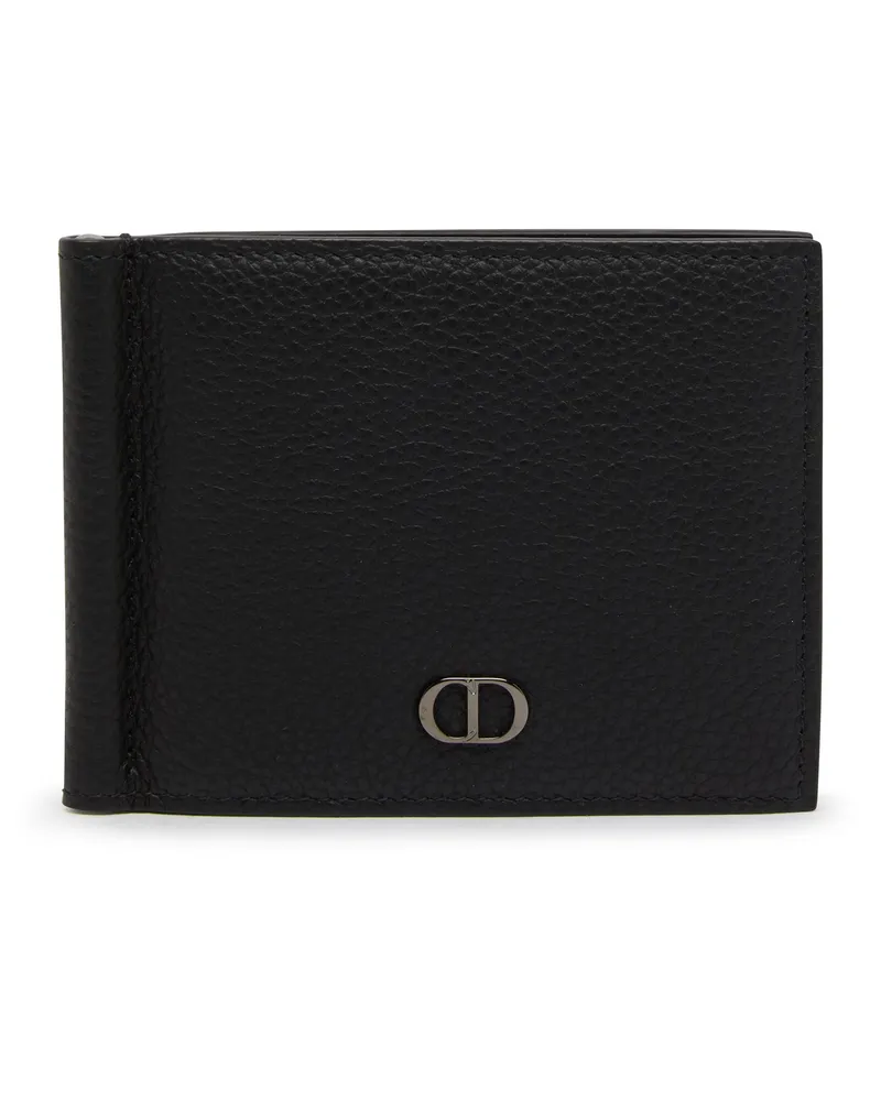 Dior Portemonnaie mit Geldscheinklammer Black
