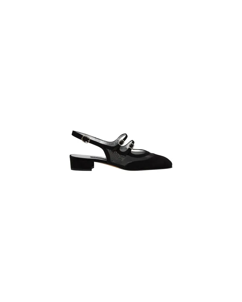 Carel Slingback-Ballerinas Peche Black