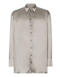 Dolce & Gabbana Oversize-Hemd Grey