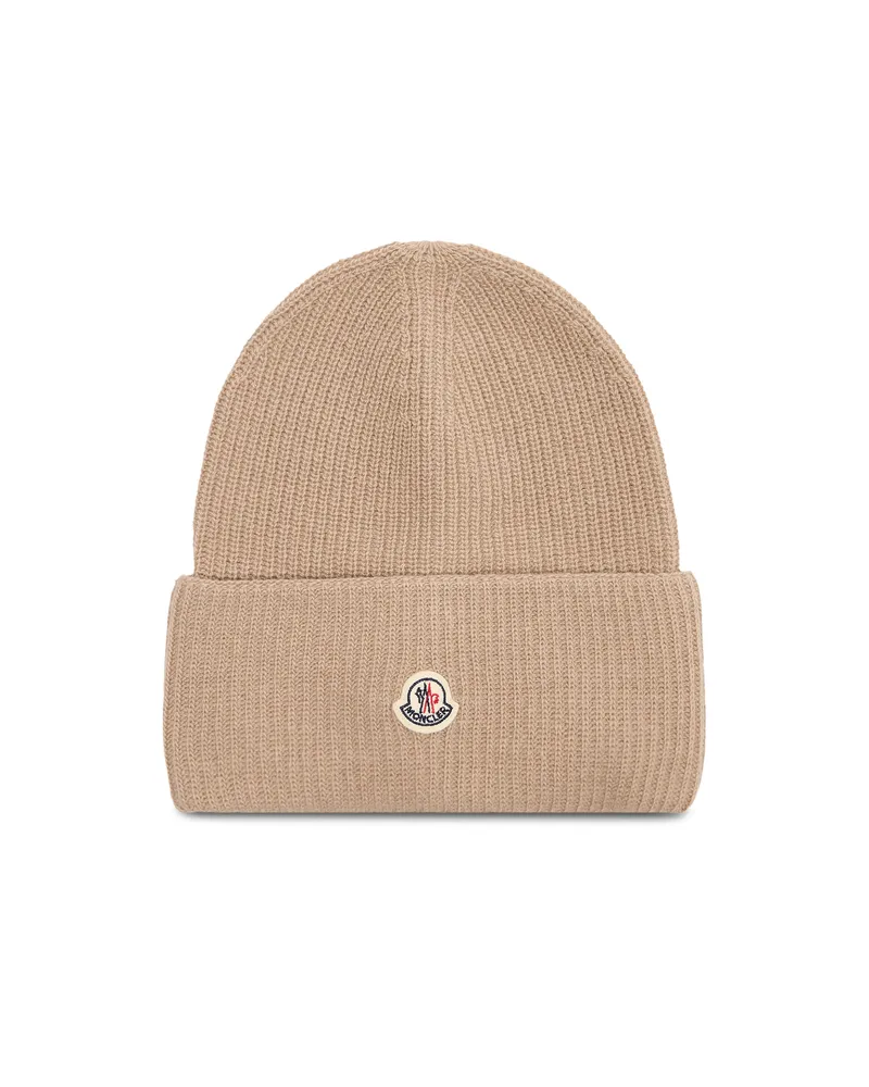 Moncler Mütze mit Logo Pink