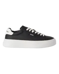 Karl Lagerfeld Konvert Sneakers mit Geprägtem Logo Black