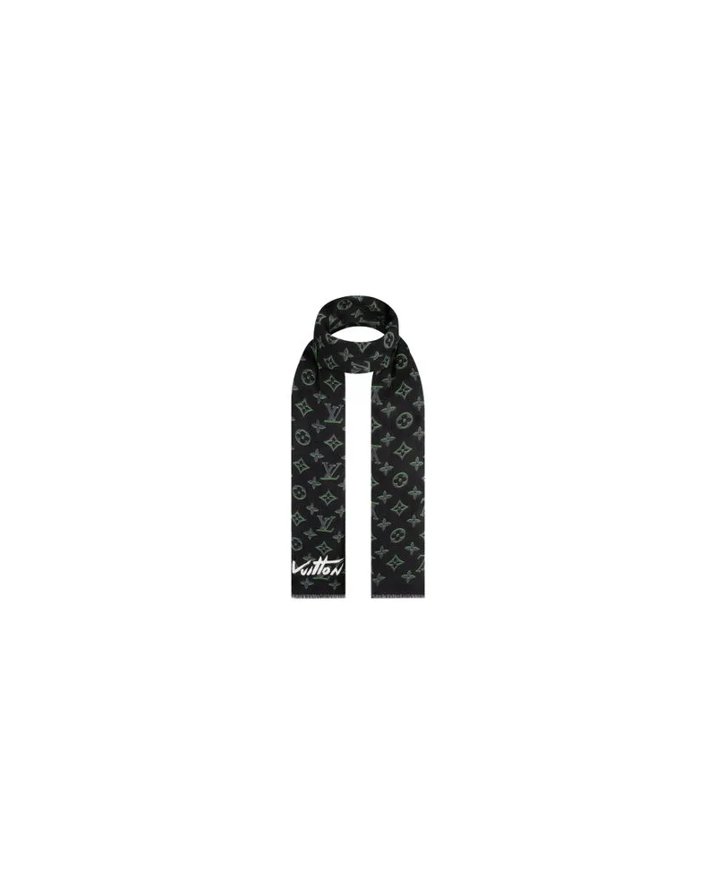 Louis Vuitton Monogram Spotlight Stola Black